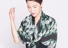 Hangzhou OEM Custom Square Seide Chiffon Schal